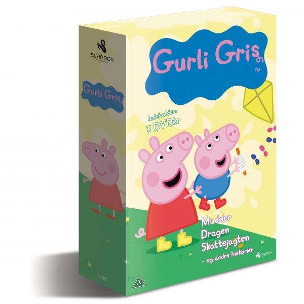 Køb Gurli Gris box 1 (3 discs)