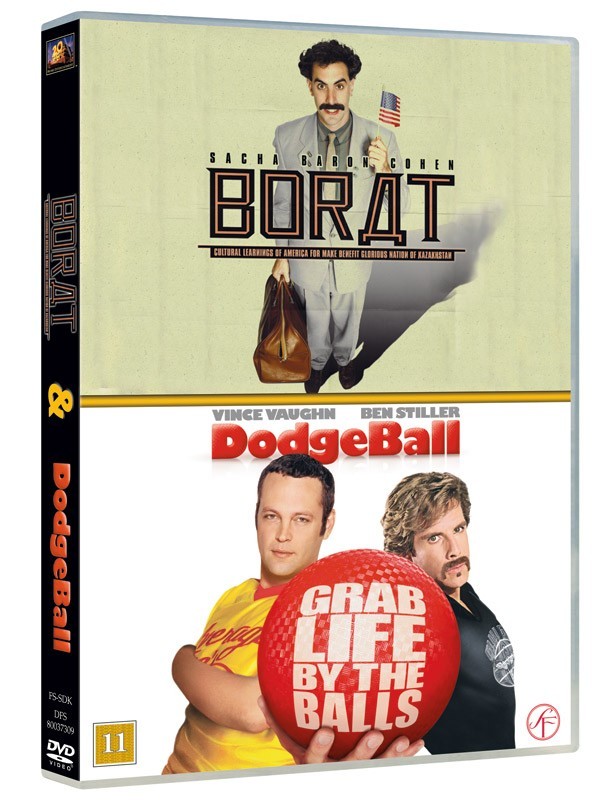 Køb Borat/Dodgeball  2DVD