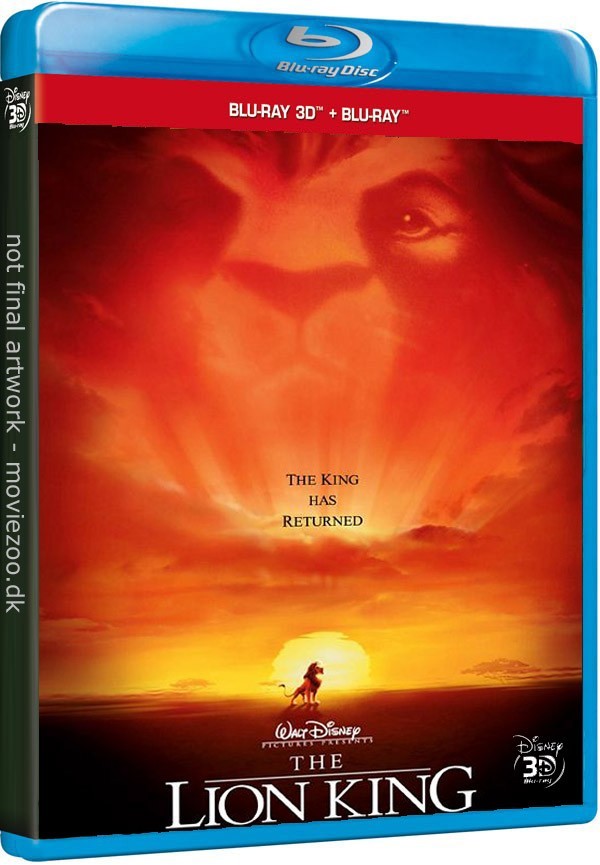 Køb Løvernes Konge 3D-BD